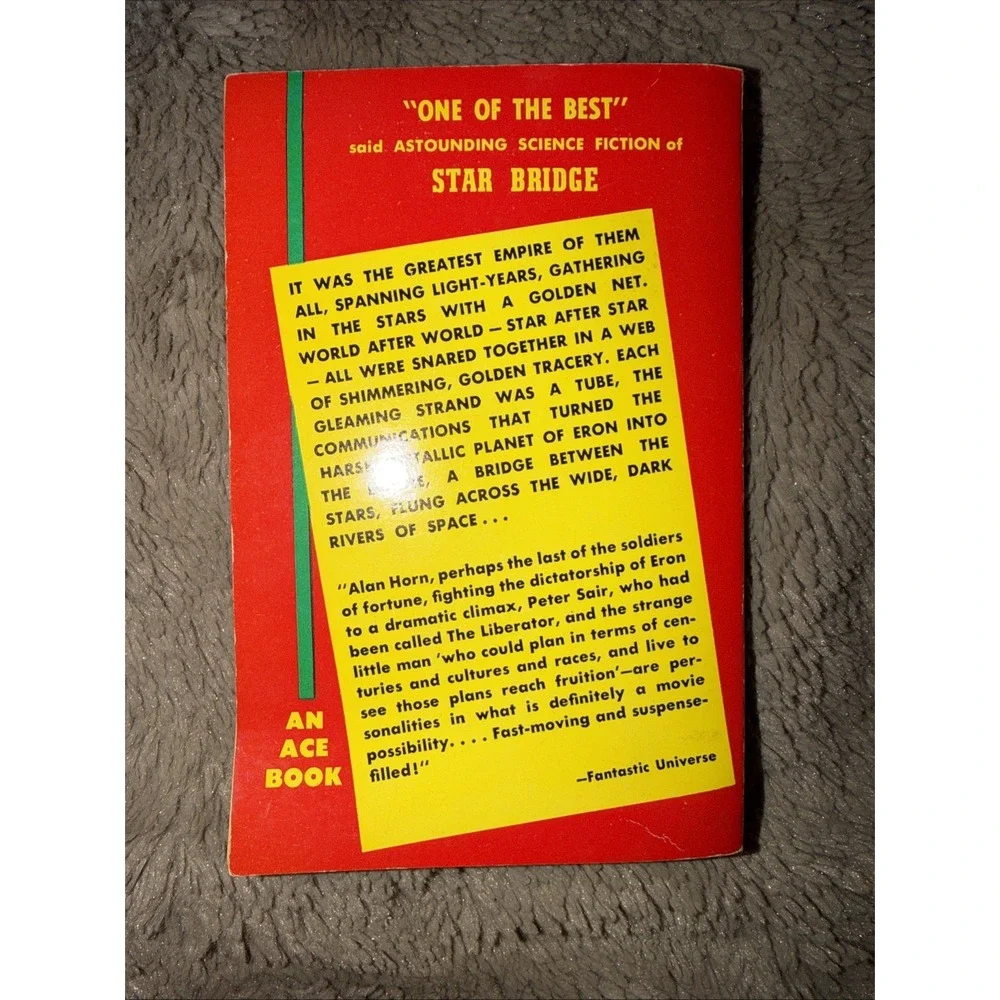 Star Bridge by Jack‎ Williamson - Ace First Printing 1955 - Paperback